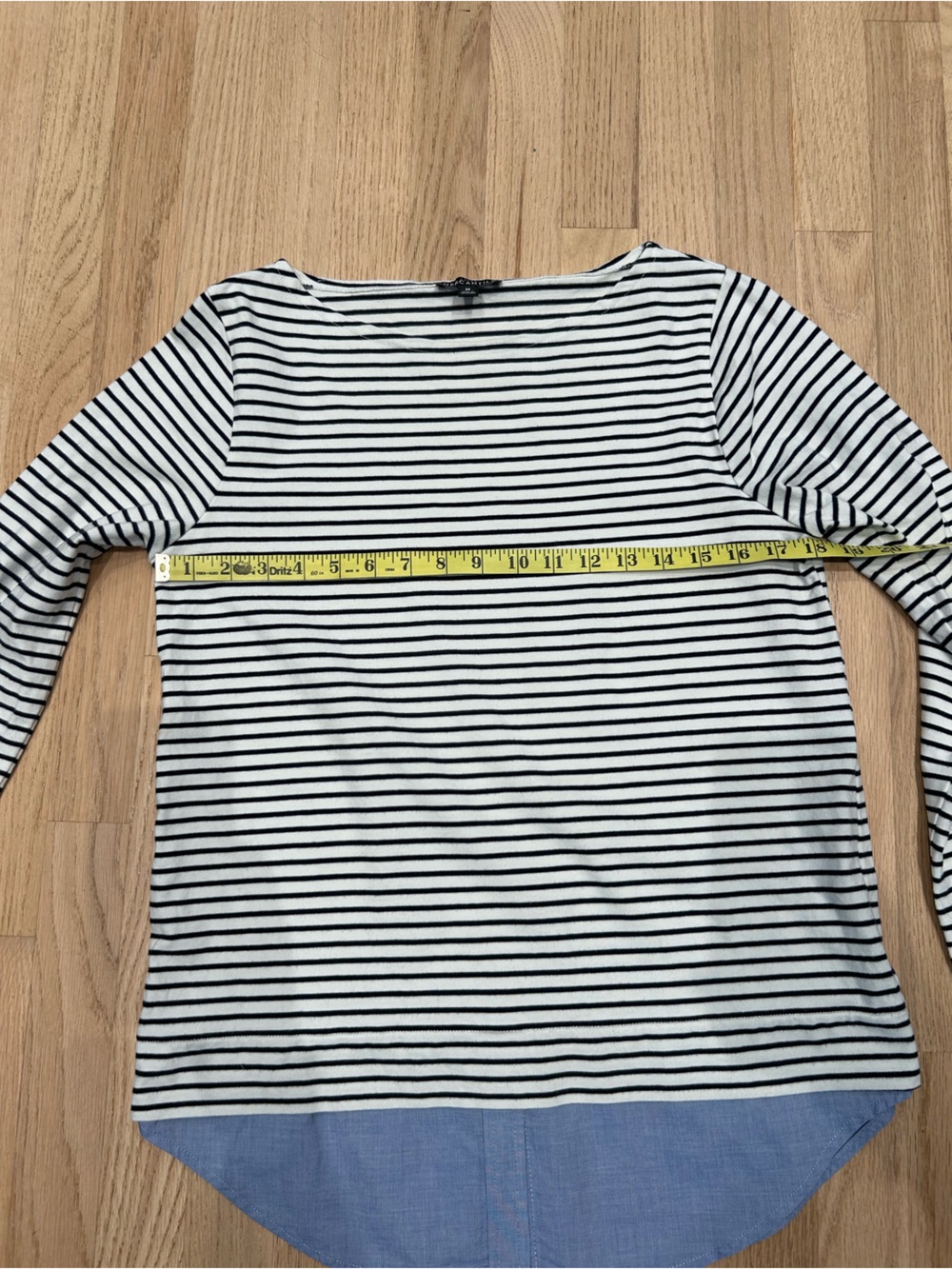 J.Crew Mercantile Top with Faux Layering Size Medium - Picture 6 of 7